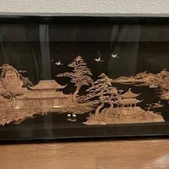 　壁掛け木製精密細工　の画像