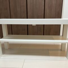「決まりました」IKEA テレビ台 LACK ラックの画像