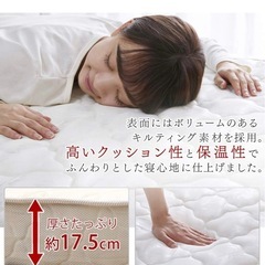 タモ材　高さ調整ベッド　マットレス　シングル　　セット　の画像