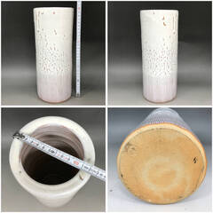 🌏🌏🌏KF5/60　花瓶 まとめて6点 花器 焼き物 在銘 フラワーベース 陶器 陶磁器 華道具 茶道具 花入 花生(秀水/京焼/信楽等)■ 🌏🌏🌏の画像