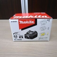 新品 マキタ 純正 バッテリ BL1860B 18v/6.0Ah 4個セット 急速充電 残量表示付 まとめ売り makita 雪マーク リチウムイオン 苫小牧西店の画像