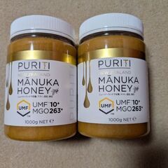 新品未開封　マヌカハニー　PURITI 1kg×2本　コストコ