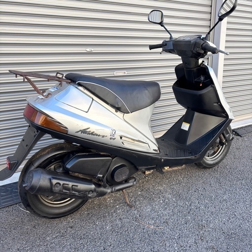 3154.ハイパワー前期型　アドレスv100 バッテリー、シート、ミラー新品　千葉県柏市　即日配送、自走引き取りも可能