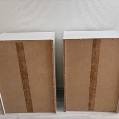 ニトリ　連結できるNカラボ レギュラー 2段(ホワイトウォッシュ)の画像