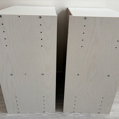 ニトリ　連結できるNカラボ レギュラー 2段(ホワイトウォッシュ)の画像