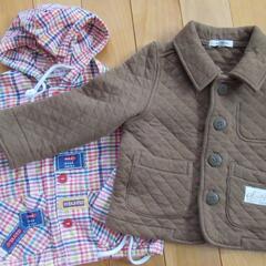 受け渡し決まりました　あげます！　男の子　９０サイズ　７点セット　春冬　ムージョンジョン　セラフ　NIKEの画像