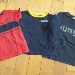 受け渡し決まりました　あげます！　男の子　９０サイズ　７点セット　春冬　ムージョンジョン　セラフ　NIKEの画像