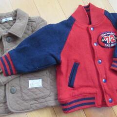 受け渡し決まりました　あげます！　男の子　９０サイズ　７点セット　春冬　ムージョンジョン　セラフ　NIKEの画像