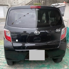 車検多い‼️平成24年 ダイハツ ミライース X 黒 の画像