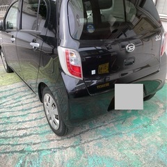 車検多い‼️平成24年 ダイハツ ミライース X 黒 の画像