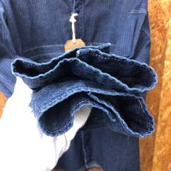 【A464】ジャケット TENDERLOIN DENIM HB MOCK NECK SHT  サイズLの画像