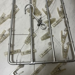 無印良品　アルミ角形ハンガーの画像