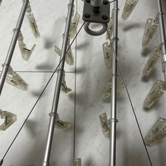 無印良品　アルミ角形ハンガーの画像