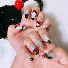 ネイルの練習相手にお爪を貸してください🙇‍♀️