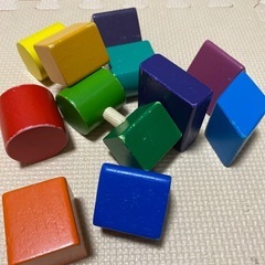 木製形合わせおもちゃの画像
