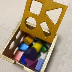 木製形合わせおもちゃの画像