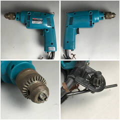 🌏🌏🌏KF5/1 電動工具 まとめて4点 ドリル 電気カンナ ディスクグラインダー ハンマ－ドリル BOSCH/MAKITA/他 diy ※通電確認済み■🌏🌏🌏の画像