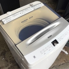 札幌市内配送可 【6ヵ月保証付き】 美品 22年製 AQUA アクア 7kg 全自動洗濯機 JW-UD70A 簡易乾燥