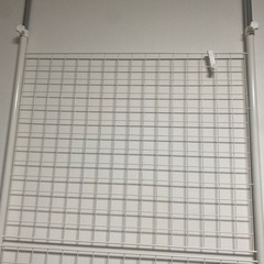 つっぱり ラック 突っ張り ワイヤーネット の画像