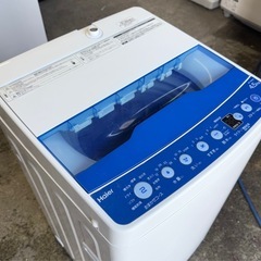 札幌市内配送可 【6ヵ月保証付き】 美品 21年製 Haier ハイアール 4.5kg 全自動洗濯機 JW-HS45A ④