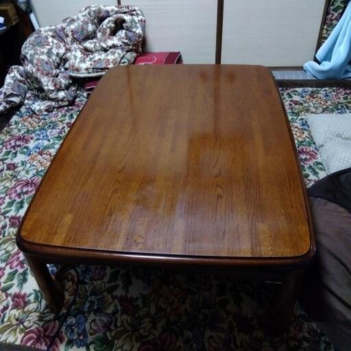 家具調こたつ 長方形  120×83