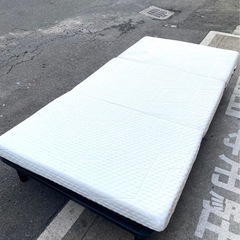 A327◆サービス特価❗️エマ スリープ「エマ敷布団プレミアム」シングル 三つ折り マットレスの画像