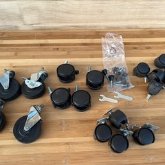 キャスター各種セット 台車メタルラック等 工作DIY 