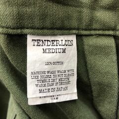 【A465】ファティーグトラウザーズパンツ  TENDERLOIN グリーンの画像