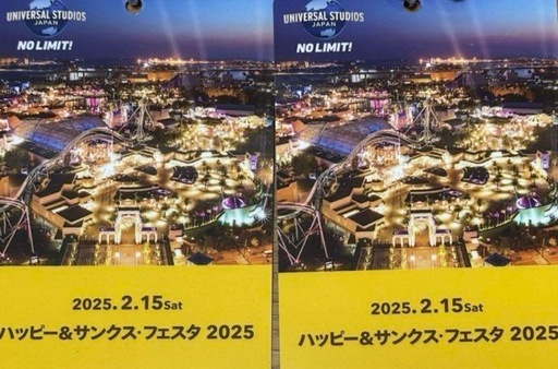 値下げ交渉可能 USJ貸切イベント　貸切ナイト　ペア