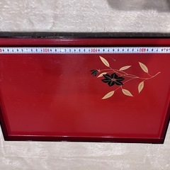 膳 花の装飾 約44cm x 29cmの画像