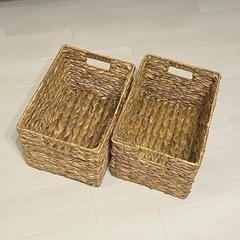 ニトリ バスケット カゴの画像