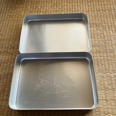 アルミ　弁当箱　レトロの画像