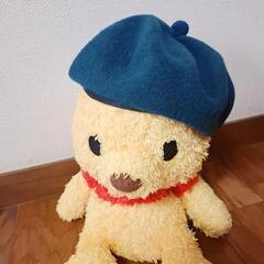 50cmベレー帽深緑の画像