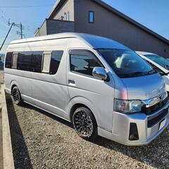 ハイエースグランドキャビン4WD！アウトドア！の画像