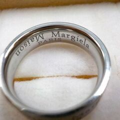 お値下げ中！ メゾン マルジェラ Maison Margiela 反転ロゴ リング 13号 指輪 マルタンマルジェラ 西岡店の画像