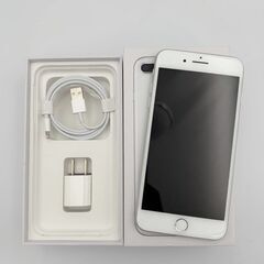 【美品】iPhone 8 Plus 64GB Silver SI...