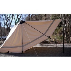  新品未開封テント　YOKA CABIN アイボリー　本体　の画像