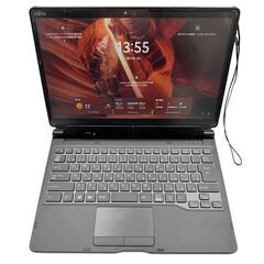 富士通　タブレット　Fujitsu Arrows Tab Q739　Core i3-8145U CPU @ 1.10GHz　バッテリー最大容量100％の画像