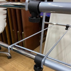 伸縮式押し入れ整理棚 押し入れ収納 スチール 美品の画像