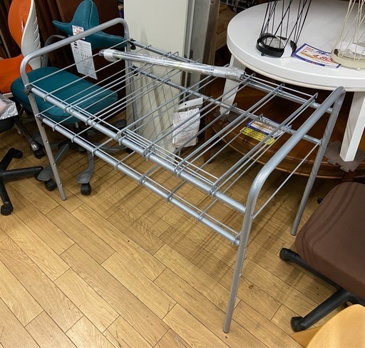 伸縮式押し入れ整理棚 押し入れ収納 スチール 美品
