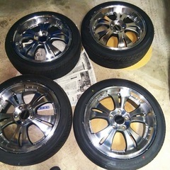 20インチ　アルミホイール　デイビッドベッカムモデルTTR244 5本セット 20インチアルミホイールデイビッドベッカムモデルTTR244 5本セット