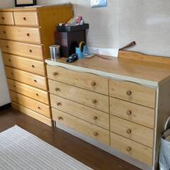 元値17,580円 木製 3段 チェスト 収納 ほぼ新品 (yymm) 丹波口の収納家具《タンス、衣類収納》の中古あげます・譲ります｜ジモティー で不用品の処分