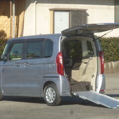 家で買える！H30年 Ｎ-ＢＯＸスローパー！ターボ車！予備検査付...