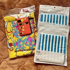 【新品】ザ・シンプソンズポーチ3種＆ペーパーナプキン20枚2個組