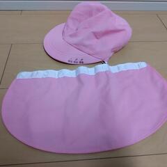 カラー帽子 保育園 ピンクの画像