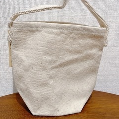 【新品未使用】ニョロニョロ帆布小物入れの画像