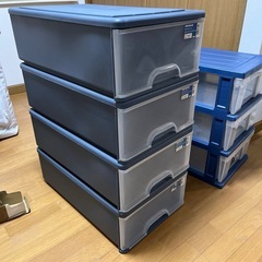 衣類ケース　引き出し　４個セットの画像