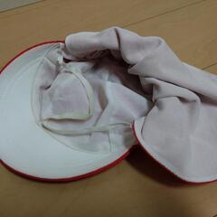 カラー帽子 保育園 赤色の画像