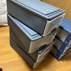 衣類ケース　引き出し　４個セットの画像