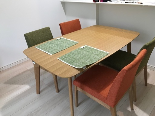 ニトリダイニングテーブルセット※2/21まで希望 (だだだ) 等々力のテーブルの中古あげます・譲ります｜ジモティーで不用品の処分